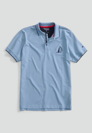 REDGREEN MEN Charles Polo Polo 0621 Dusty Blue