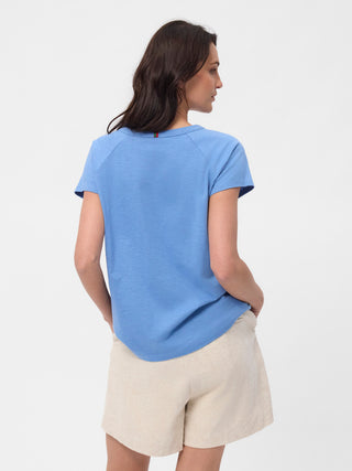 REDGREEN WOMAN Charlot Tee Short Sleeve Tee 063 Blue