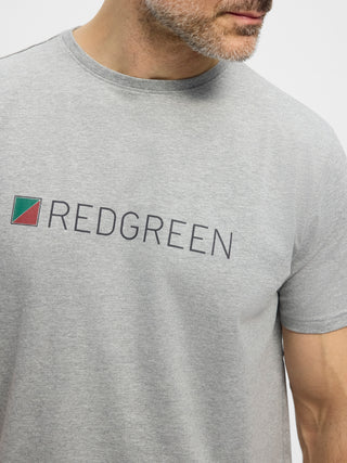 REDGREEN Chet T-shirt 413 Light Grey melange