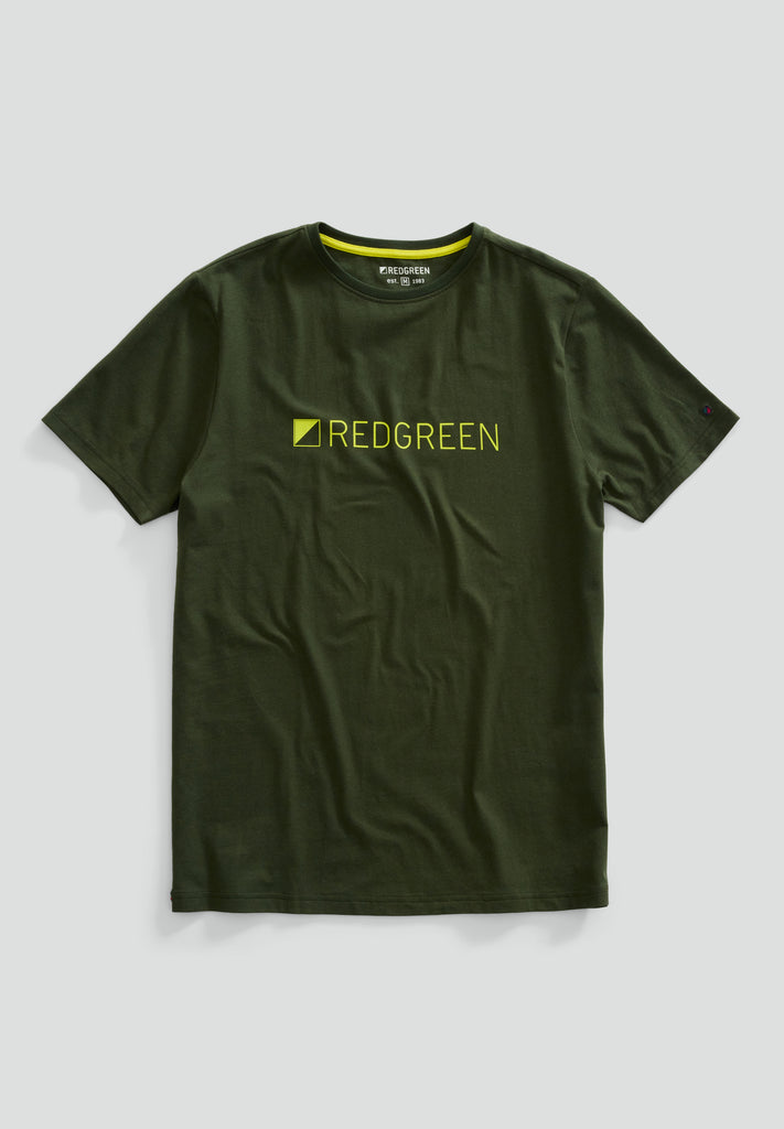 REDGREEN MEN Chet T-shirt 0791 Dark Green