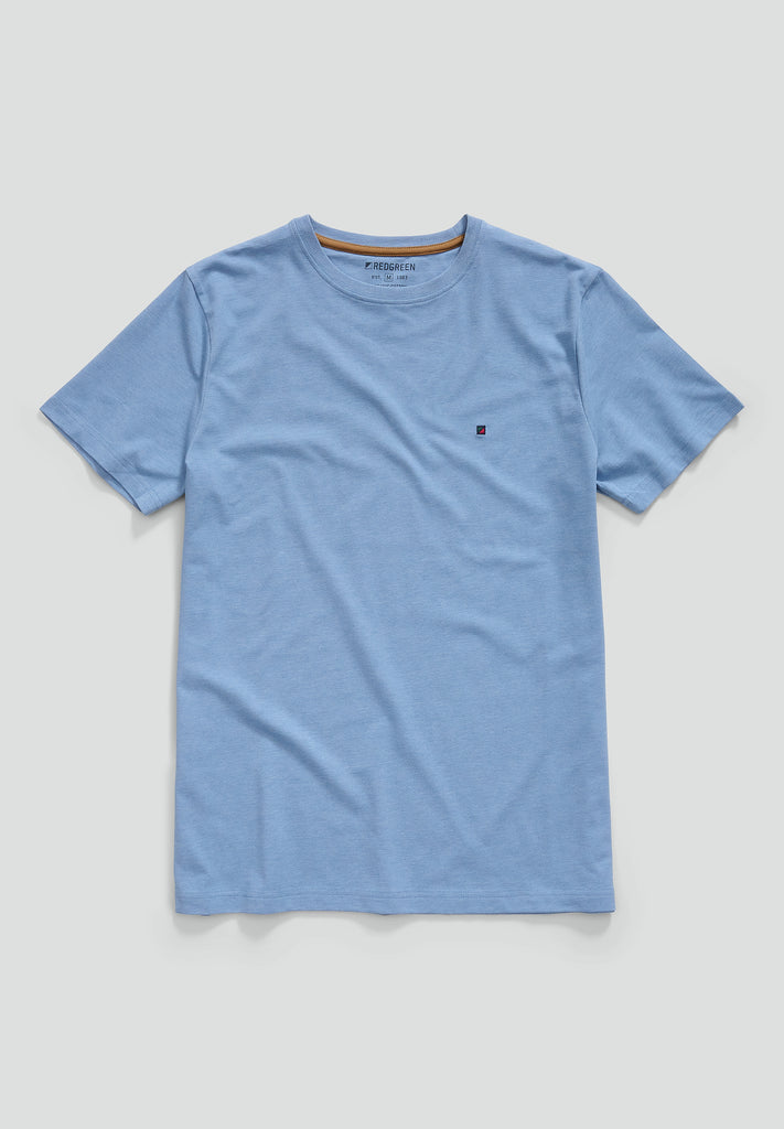 REDGREEN MEN Chris T-shirt 4622 Dusty Blue Melange
