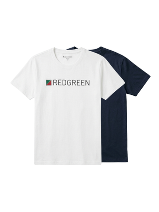 Amazon Redgreen Christopher 2-pack t-shirt T-shirt Blue/White