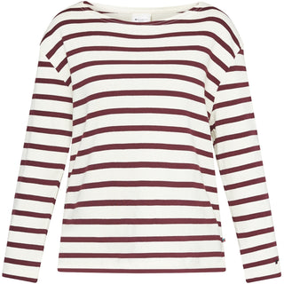 REDGREEN WOMAN Claudia T-shirt Long Sleeve Tee Bordeaux