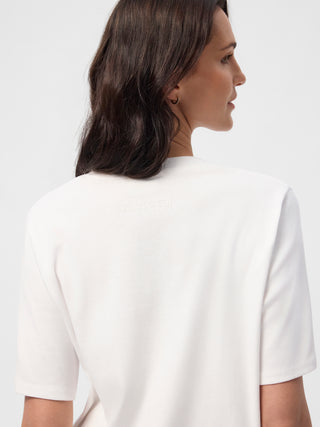 REDGREEN WOMAN Clive Short Sleeve Tee Hvid