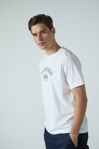 REDGREEN Con T-shirt Hvid