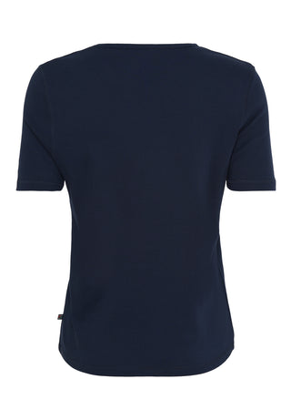 REDGREEN WOMAN Cora Short Sleeve Tee Short Sleeve Tee 068 Navy
