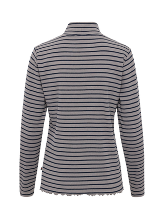 REDGREEN WOMAN Crawley Long Sleeve Tee 169 Dark Navy Stripe