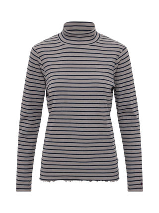 REDGREEN WOMAN Crawley Long Sleeve Tee 169 Dark Navy Stripe