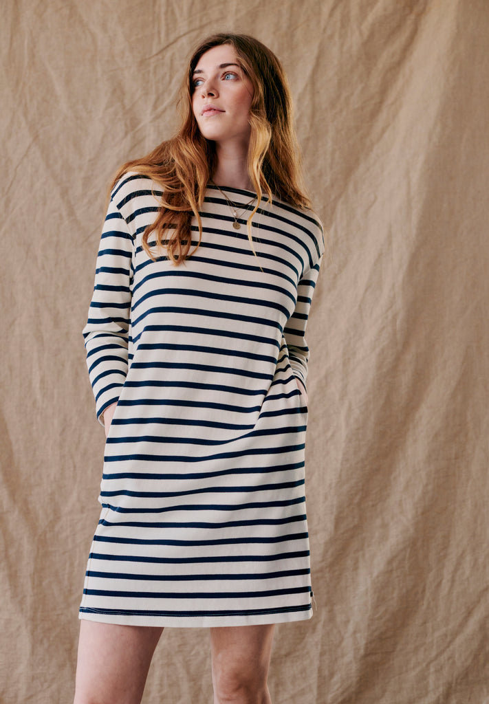 REDGREEN WOMAN Dell Dress Dresses / Shirts 120 Off White Stripe