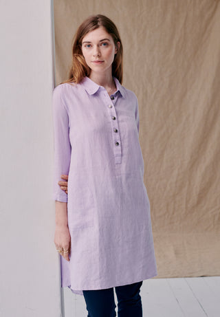 REDGREEN WOMAN Dina Shirt Dress Dresses / Shirts 082 Lavendel