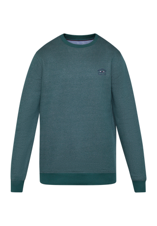 REDGREEN FLOYD O-NECK SWEAT Knit 4680 DARK GREEN MELANGE