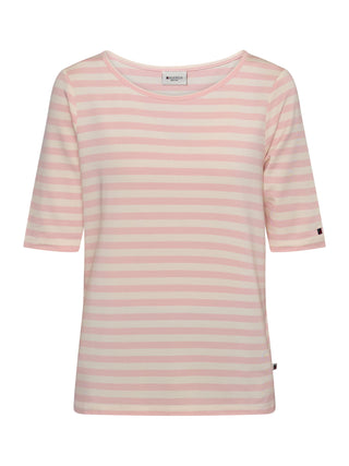 REDGREEN WOMAN Hedy Short Sleeve T-shirt Short Sleeve Tee 141 Rose Stripe