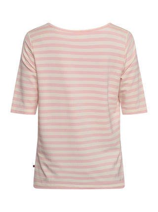 REDGREEN WOMAN Hedy Short Sleeve T-shirt Short Sleeve Tee 141 Rose Stripe