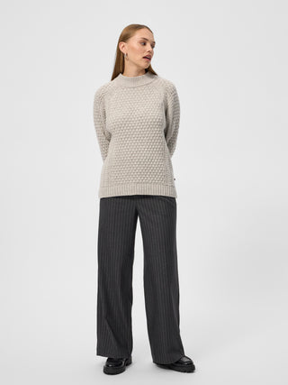 REDGREEN WOMAN Jamie Roll Neck Knit 420 Off White Melange