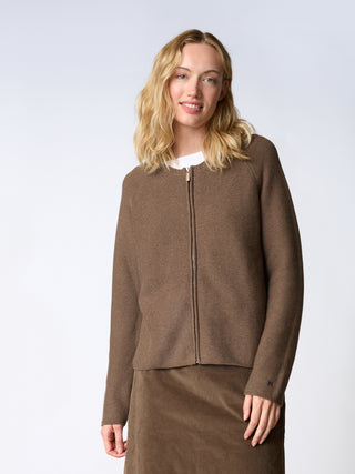 REDGREEN WOMAN Jazz Knit Knit 429 Dark Brown Melange