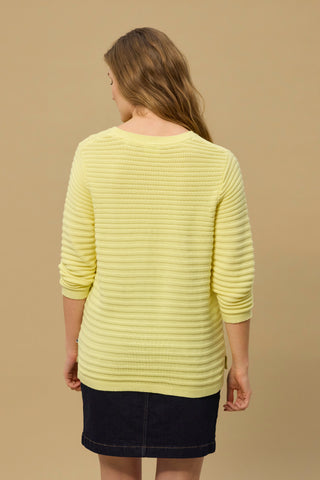 REDGREEN WOMAN Jemma Knit Knit 030 Yellow Pastel