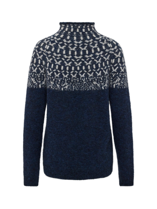 REDGREEN WOMAN Jesebel Knit Knit 368 Navy Pattern