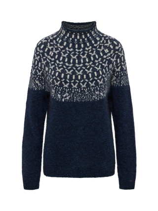 REDGREEN WOMAN Jesebel Knit Knit 368 Navy Pattern