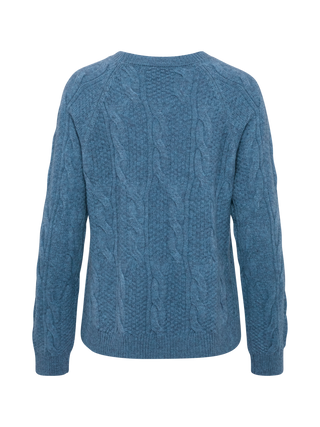 REDGREEN WOMAN Jolanta Knit Knit 464 Mid Blue Melange