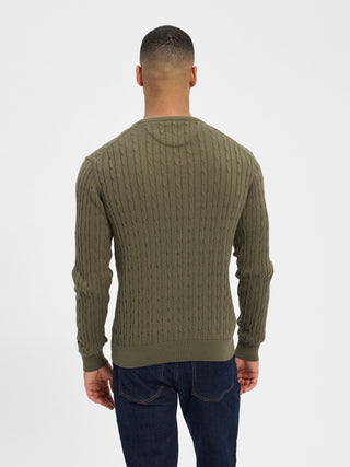 REDGREEN Jorn Knit 4781 Army Melange