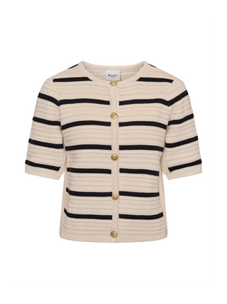 REDGREEN WOMAN Josie Knit 121 Ecru Stripe
