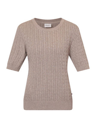 REDGREEN WOMAN Judith Knit 424 Mid Sand Melange