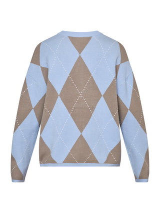 REDGREEN WOMAN Kaja Knit 363 Blue Pattern