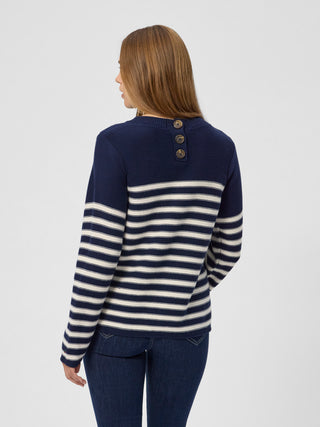 REDGREEN WOMAN Karoline Knit Knit 168 Navy Stripe