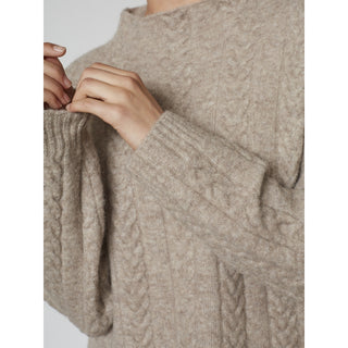 REDGREEN WOMAN Katey Knit 425 Dark Sand Melange