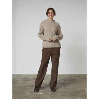 REDGREEN WOMAN Katey Knit 425 Dark Sand Melange