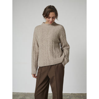 REDGREEN WOMAN Katey Knit 425 Dark Sand Melange