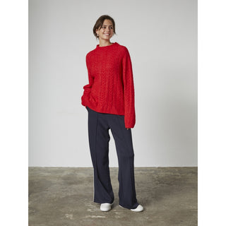 REDGREEN WOMAN Katey Knit 444 Red Melange