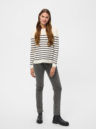 REDGREEN WOMAN Kirsty Knit Knit 120 Off White Stripe