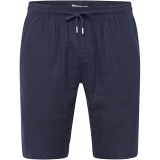 REDGREEN LUCAN LINEN SHORTS Shorts 0682 NAVY