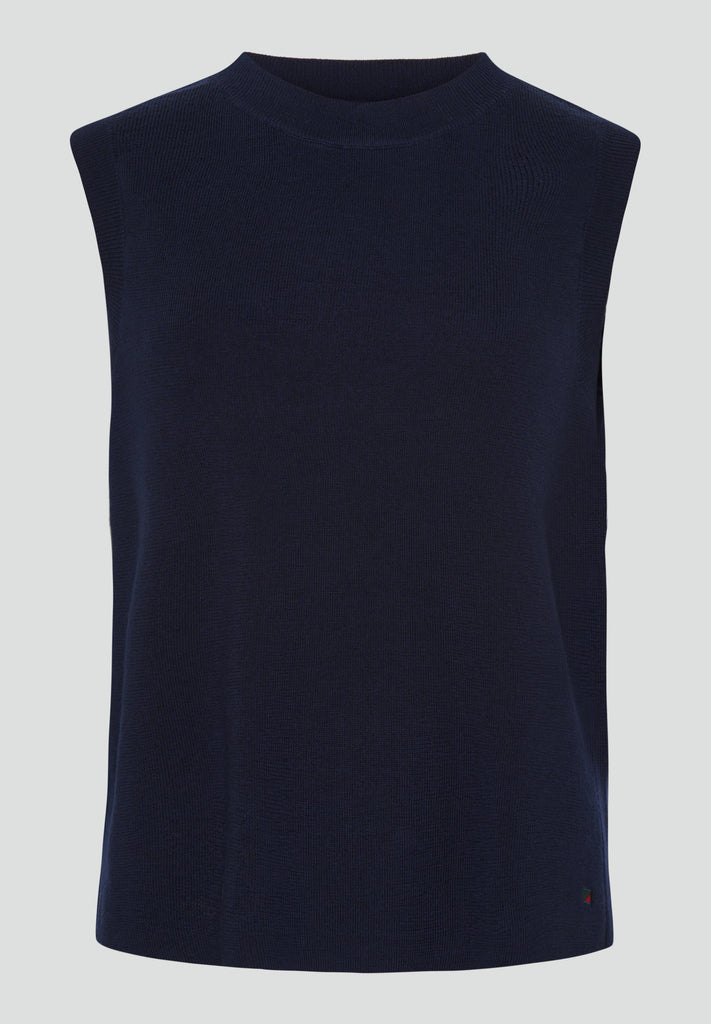 REDGREEN WOMAN Lera Vest Knit 069 Dark Navy