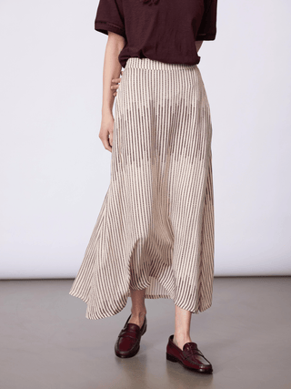 REDGREEN WOMAN Naja Print Skirts 385 Plum Pattern