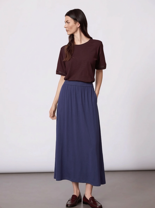 REDGREEN WOMAN Naja Solid Skirts 068 Navy