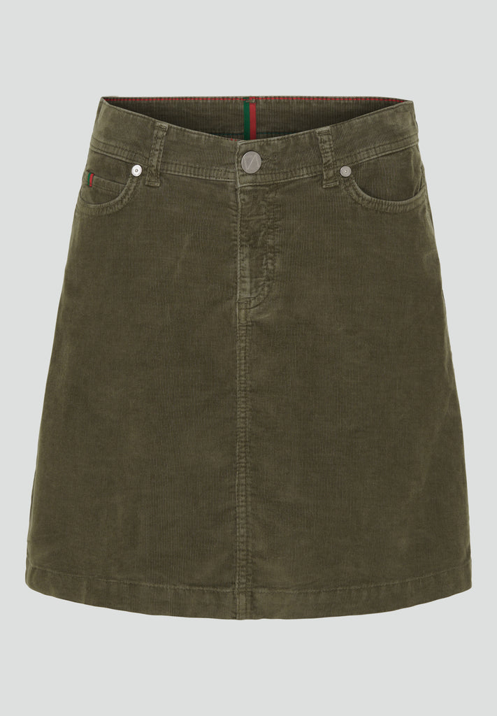 REDGREEN WOMAN Nicoline Skirt Skirt 077 Olive Green