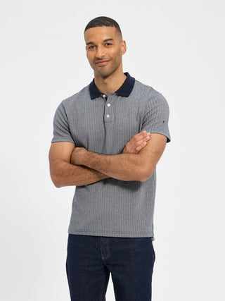 REDGREEN Celo Polo 3692 Dark Navy Pattern