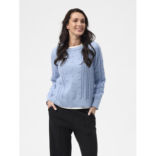 REDGREEN WOMAN RG_Kaya Knit 461 Sky Blue Melange