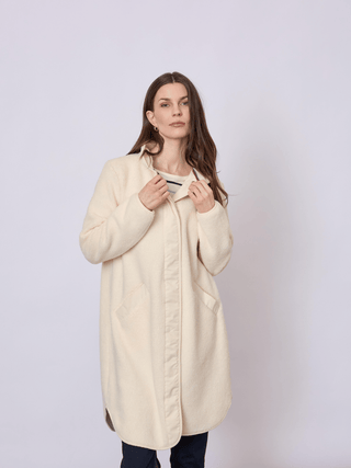 REDGREEN WOMAN Silja Fleece 021 Ecru