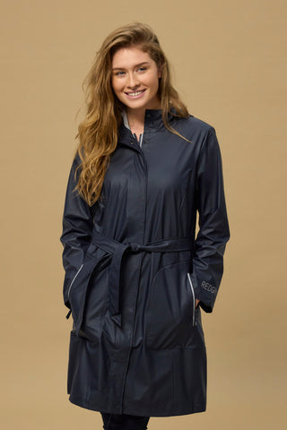 REDGREEN WOMAN Star Rain Jacket Jackets and Coats 069 Dark Navy