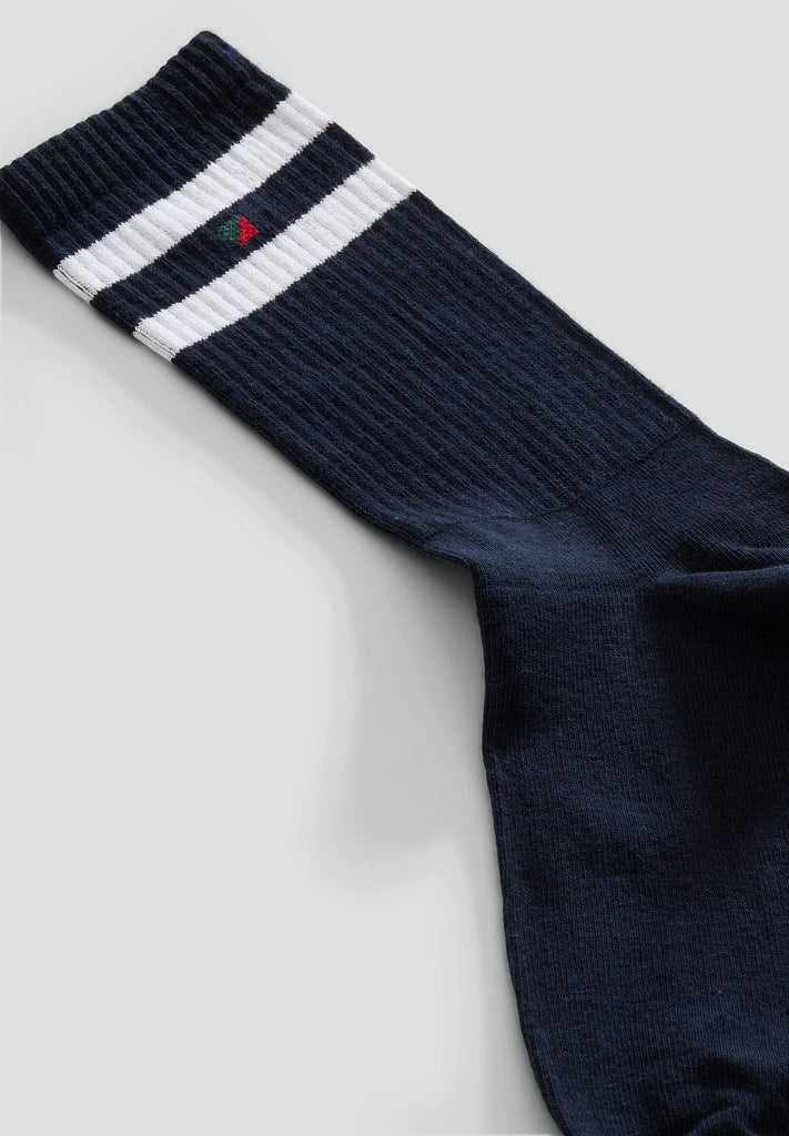 REDGREEN MEN Tobias Socks 2691 Dark Navy Check