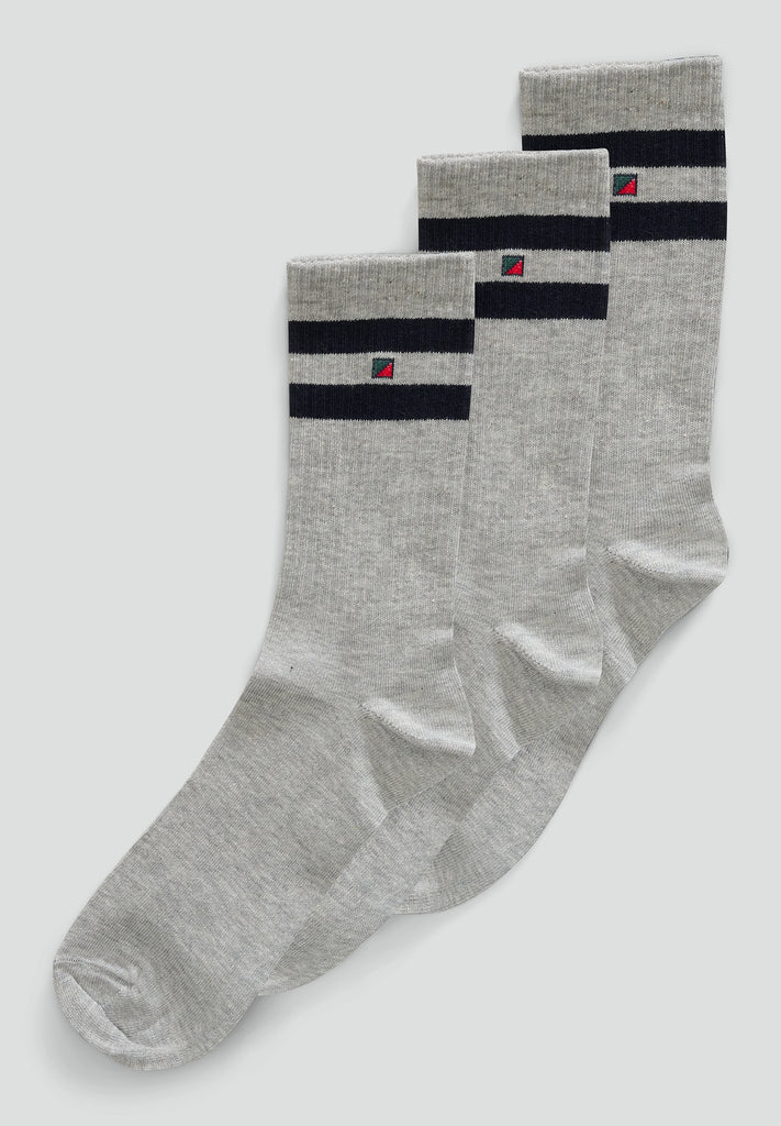 REDGREEN MEN Tobias Socks 414 Grey Melange