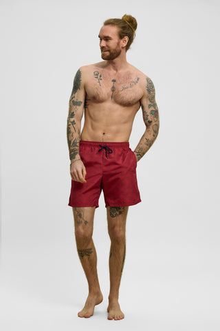 REDGREEN Triton Anker Shorts Red