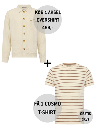 Køb 1 Aksel overshirt og få 1 Cosmo T-shirt GRATIS (værdi: 299,-)