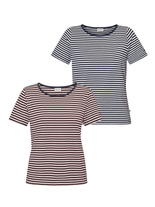 Cecilie 2er-Pack T-Shirts (Sparen Sie 100 DKK)