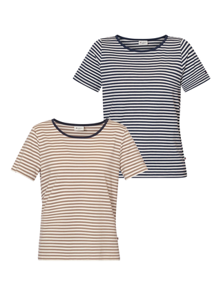 Cecilie 2er-Pack T-Shirts (Sparen Sie 100 DKK)